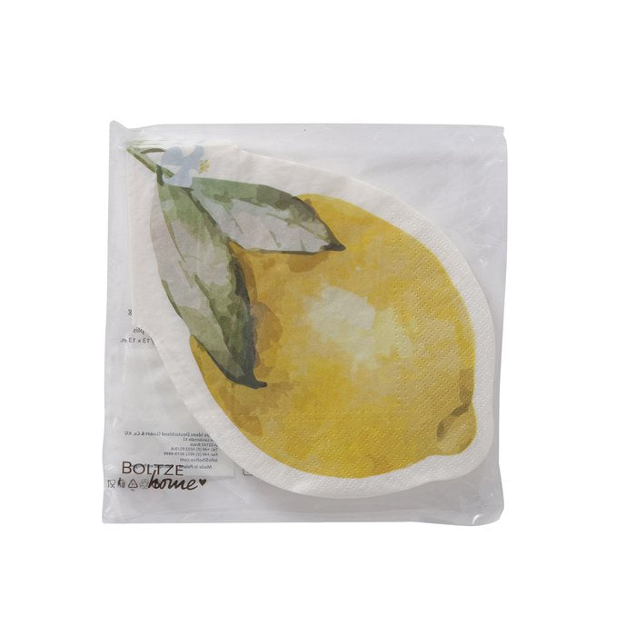 Serviette ZITRONE 12 Stück