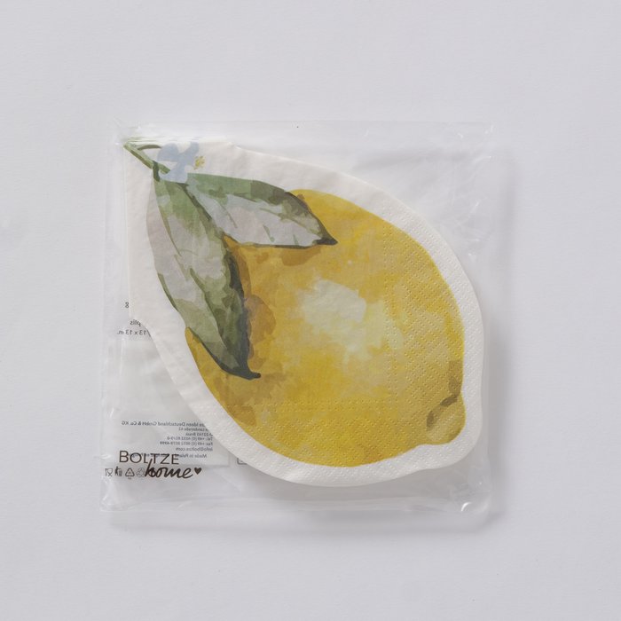 Serviette ZITRONE 12 Stück