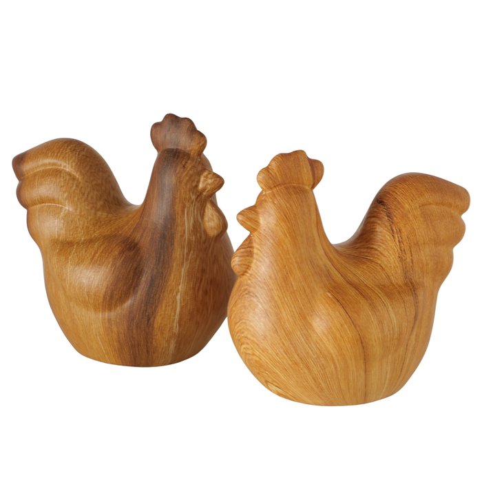 Huhn WILHELMA Holzoptik