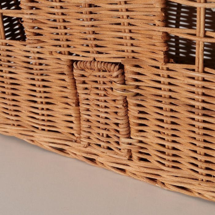 Rattan Korb HAUS mit Henkel