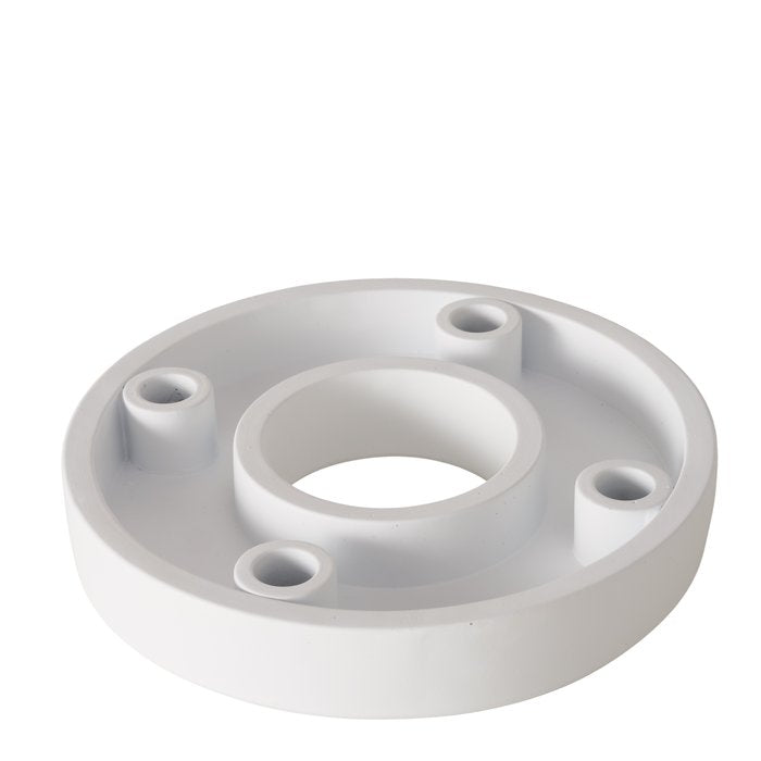 Betonring ADVENT weiß matt