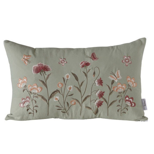 Kissen ISABEAU bestickt 30 x 50 cm