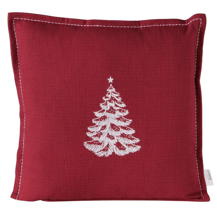 Kissen NAEMI Tanne rot 45 x 45