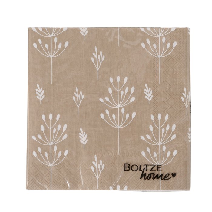 Serviette FARAH beige 20 Stück