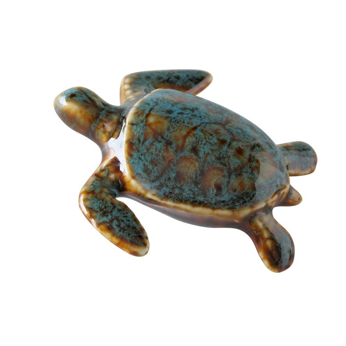 Porzellan Schildkröte 8 cm, verschiedene Farben