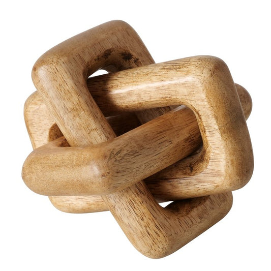 Dekoobjekt KNOTEN Mangoholz, verschiedene Größen