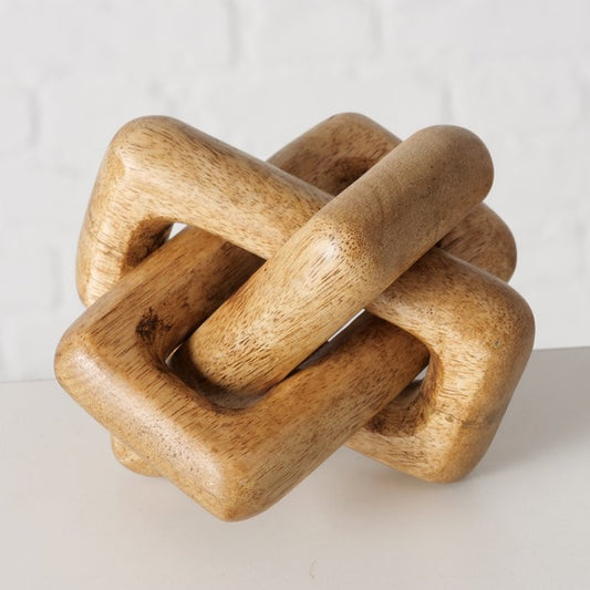 Dekoobjekt KNOTEN Mangoholz, verschiedene Größen