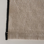 ﻿Tischläufer JANEA beige / schwarz