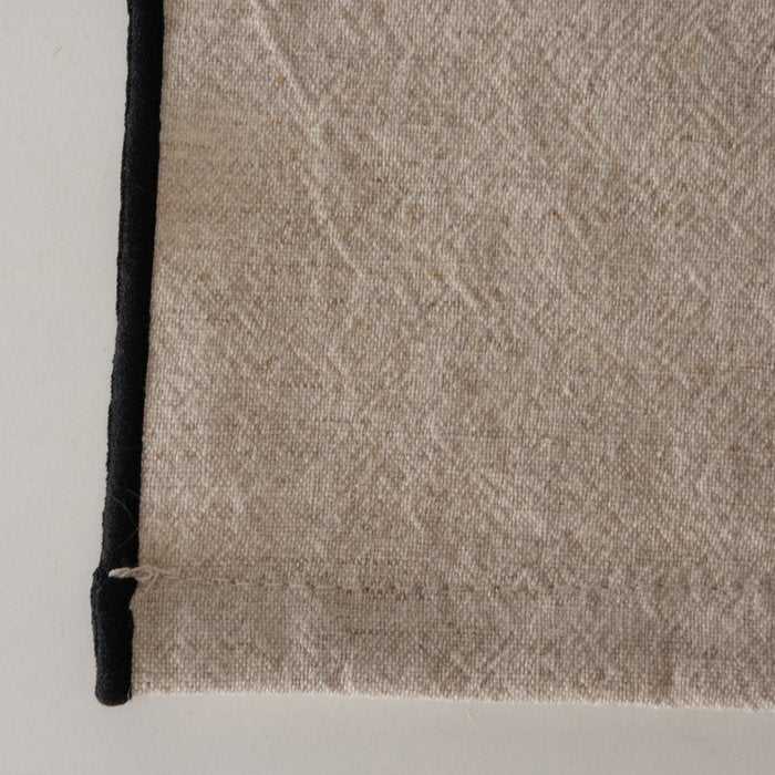 ﻿Tischläufer JANEA beige / schwarz