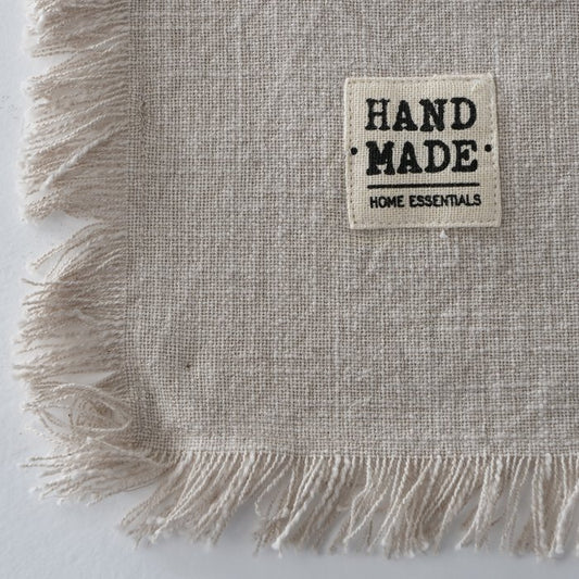 Tischläufer LENEA Fransenkante, verschiedene Farben