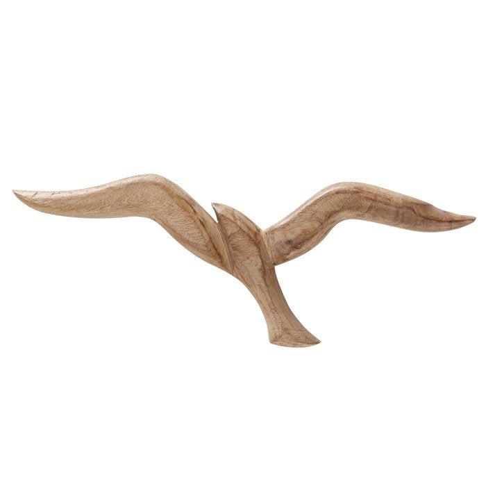 Wandobjekt VÖGEL Mangoholz Set/2 Stück