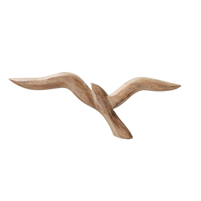 Wandobjekt VÖGEL Mangoholz Set/2 Stück
