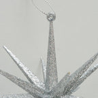 Weihnachtsanhänger Stern TOVE, silber Glitzer