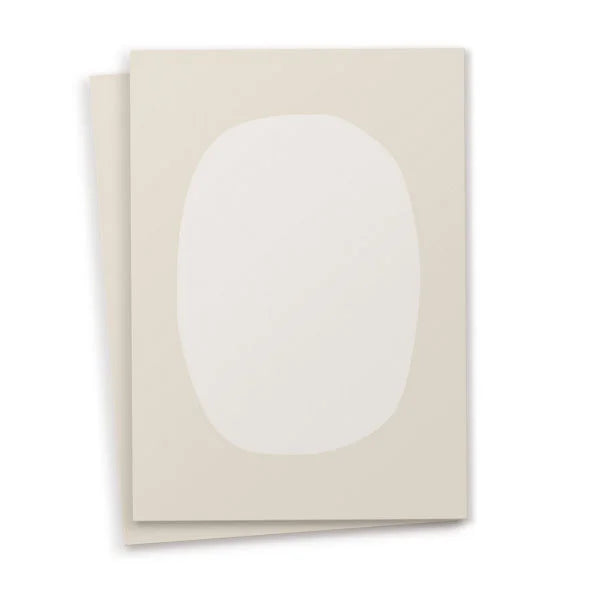 Blanko Karten Set Uni, verschiedene Farben