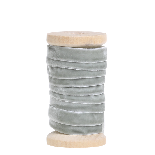 Chic Antique Geschenkband Samt mint 5 m