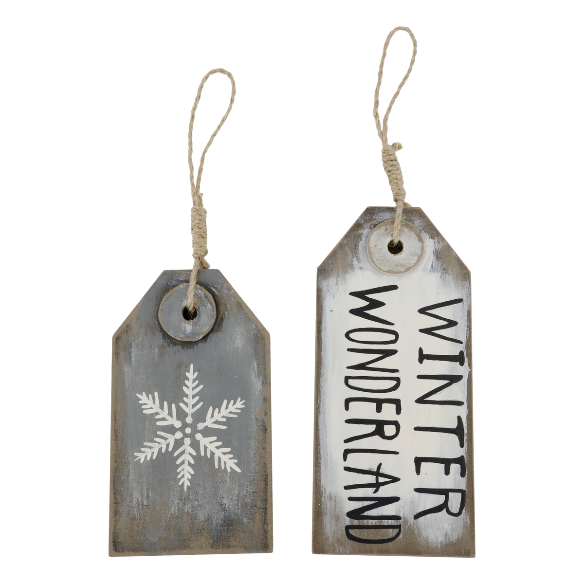 Chic Antique Vintage Winter Schilder, verschiedene Ausführungen