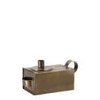 Chic Antique Kerzenhalter Box mit Schublade