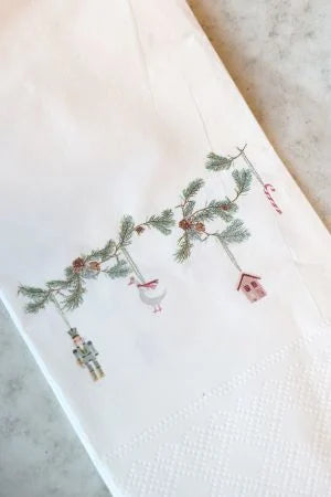 Chic Antique Servietten GIRLANDE Weihnachten 16 Stk.