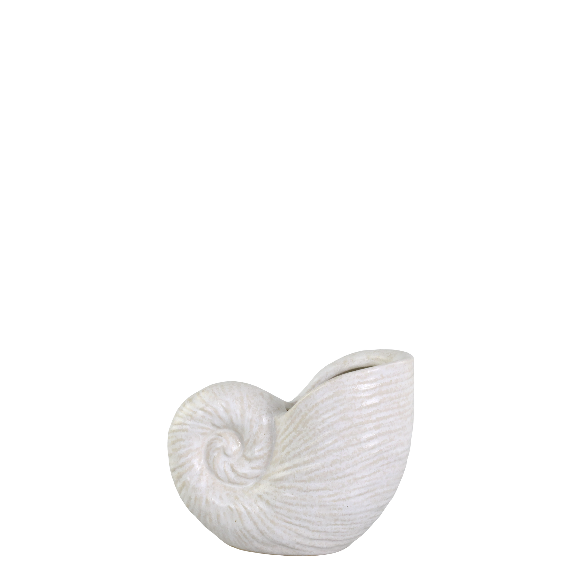 Chic Antique Vase Muschel 14 x 10 cm