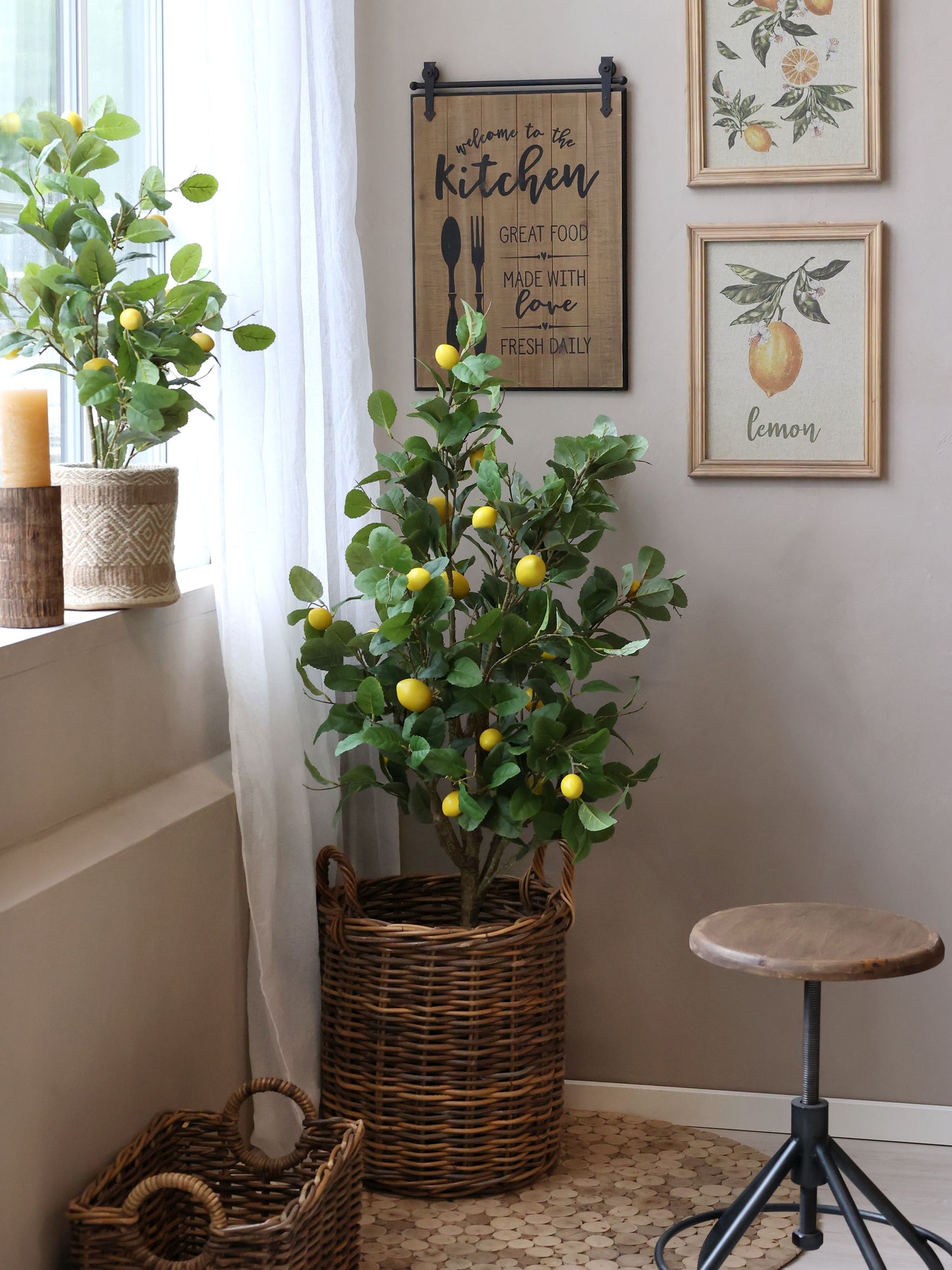Chic Antique Zitronenbaum 80 cm