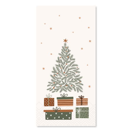 Chic Antique Servietten WEIHNACHTSBAUM MIT GESCHENKEN