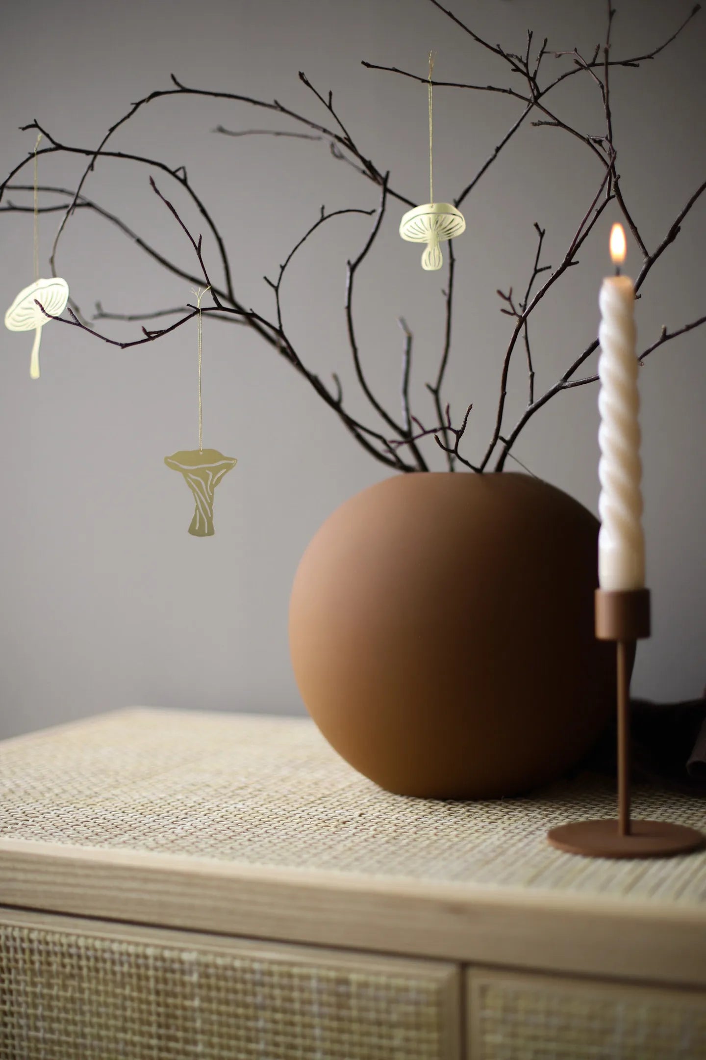 Cooee Design Metall Anhänger FUNGI Pilze