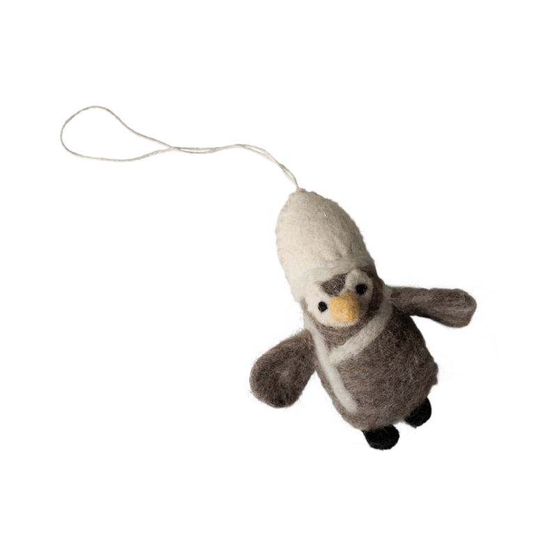 DBKD Filz Pinguin Anhänger 11 cm