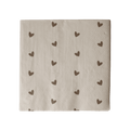 DBKD Servietten HEART beige braun