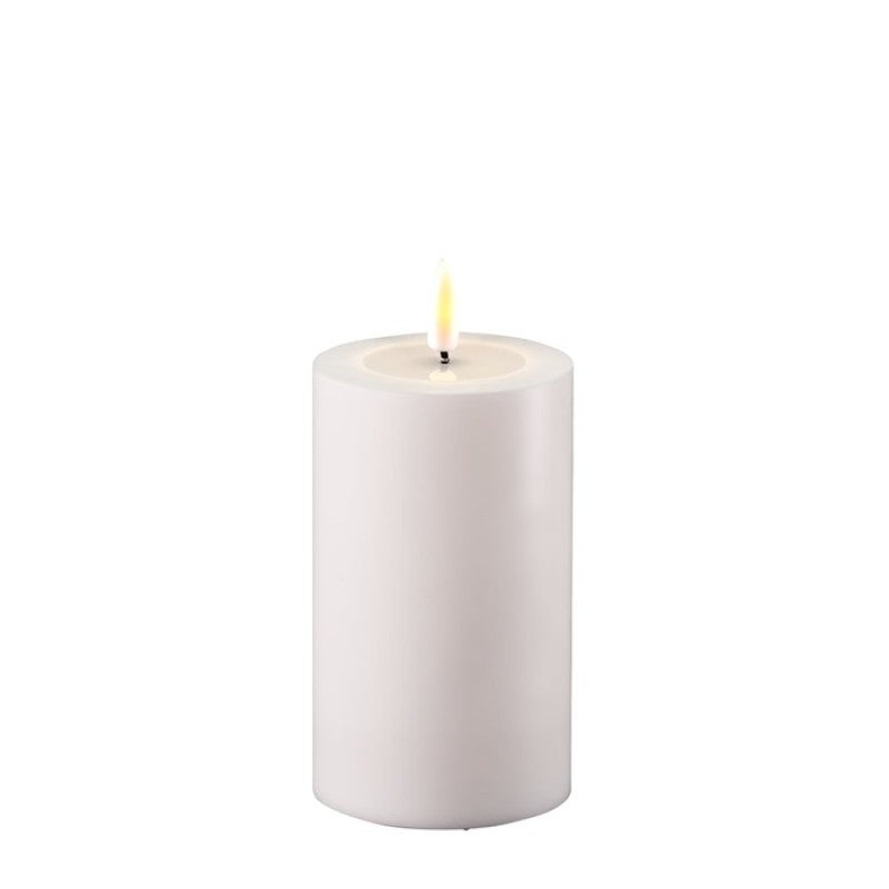 Deluxe Homeart OUTDOOR elektrische LED Stumpenkerzen, verschiedene Aus – HOF&HEIM Conceptstore