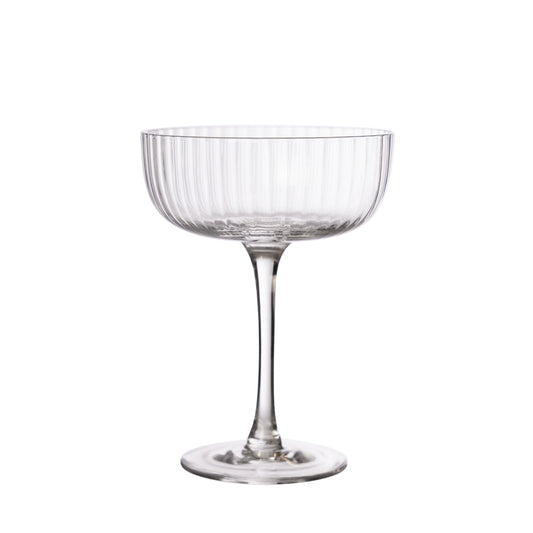 Ernst Champagner Schale Dessertglas Rillen