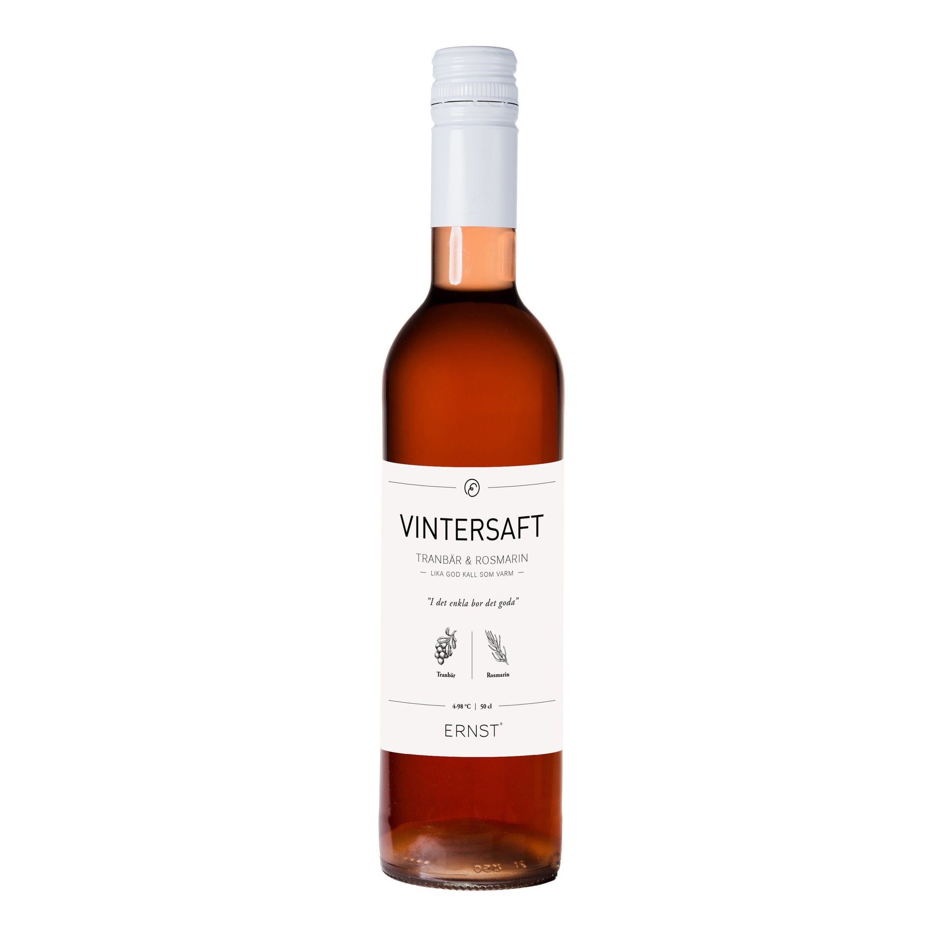 Ernst Vintersaft Sirup Preiselbeere Rosmarin