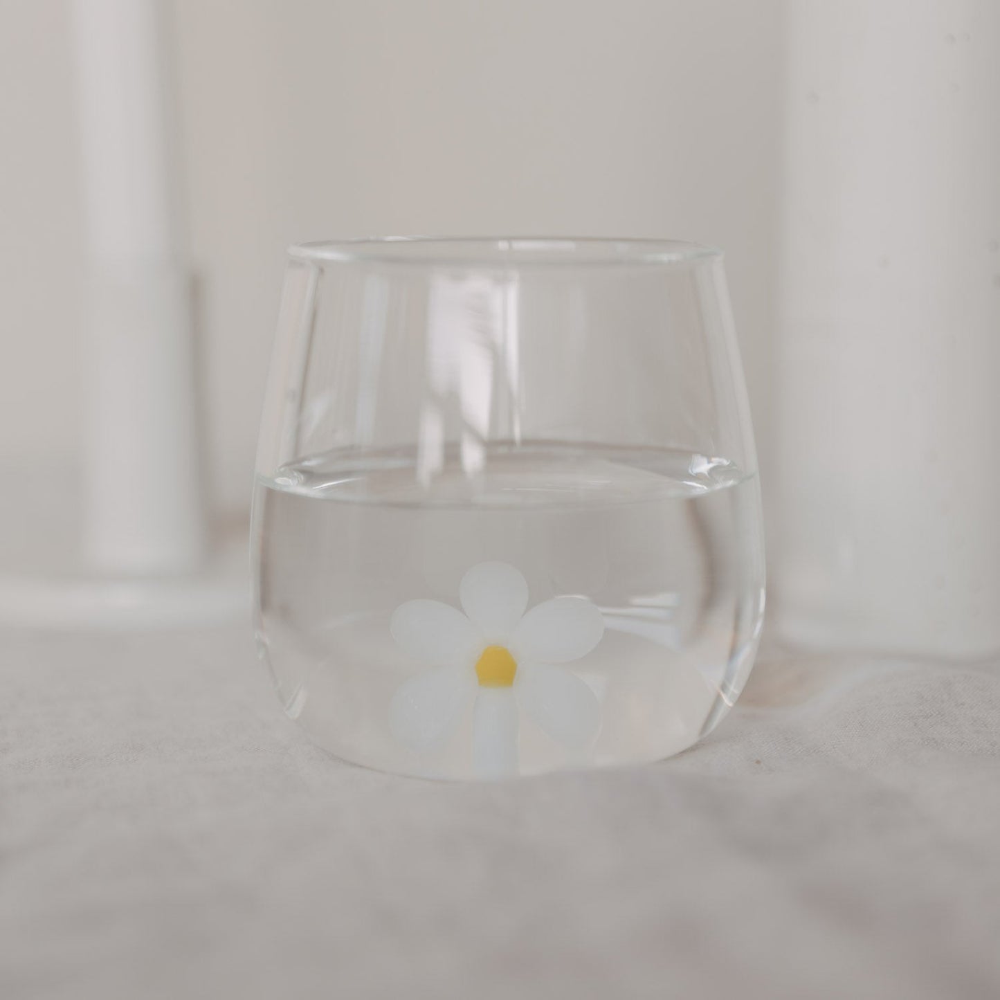 Eulenschnitt Trinkglas BLUME Daisy