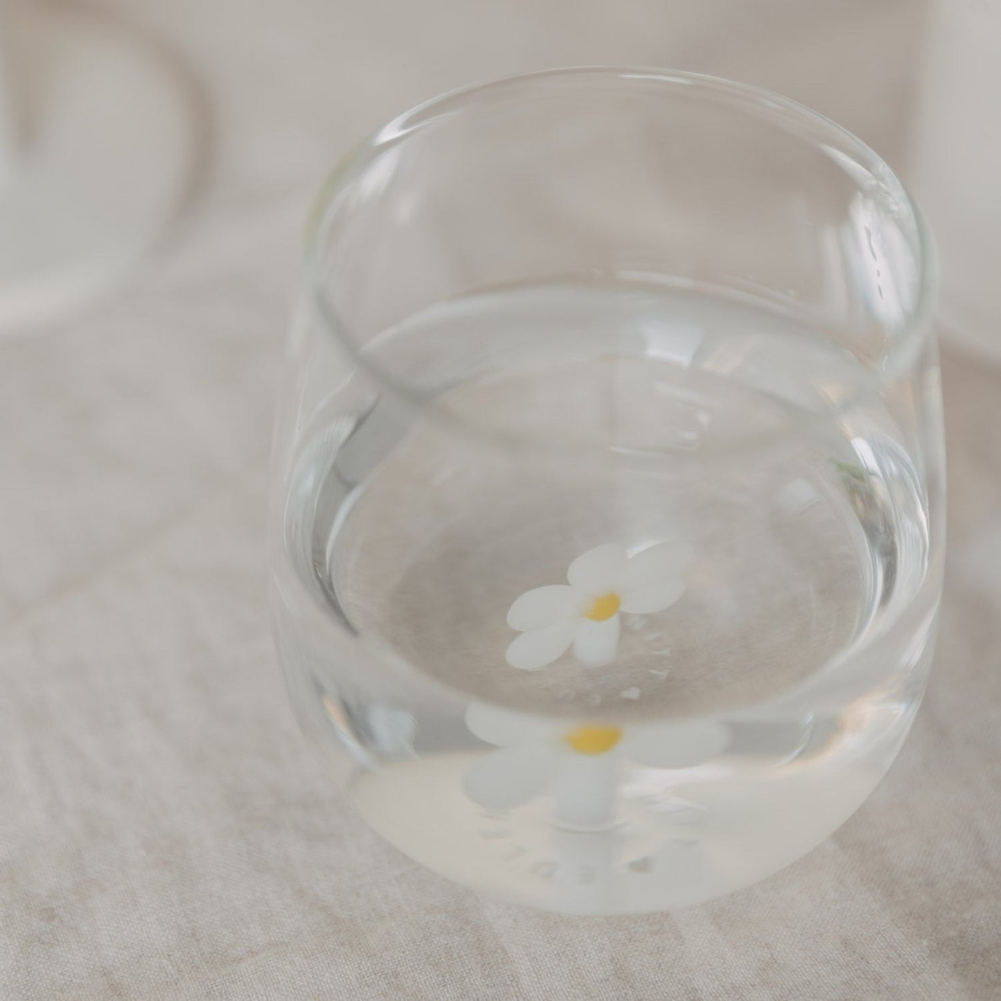 Eulenschnitt Trinkglas BLUME Daisy