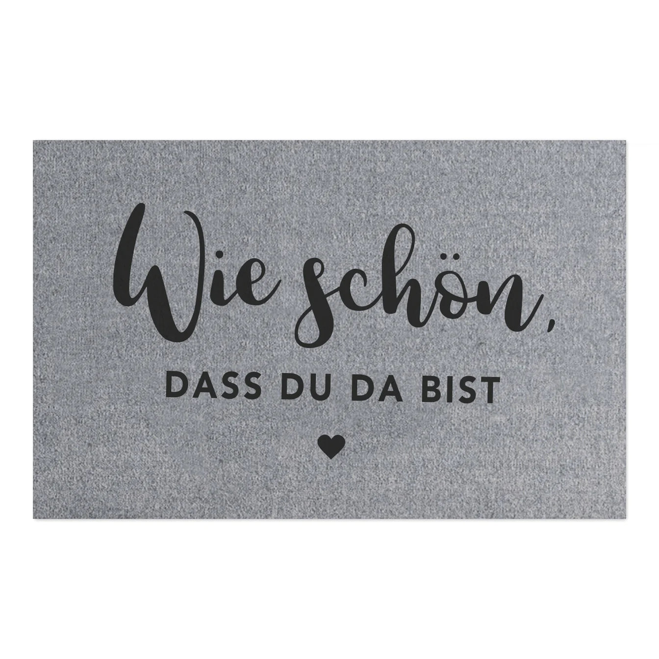 Eulenschnitt waschbare Fußmatte WIE SCHÖN 75 x 45 cm