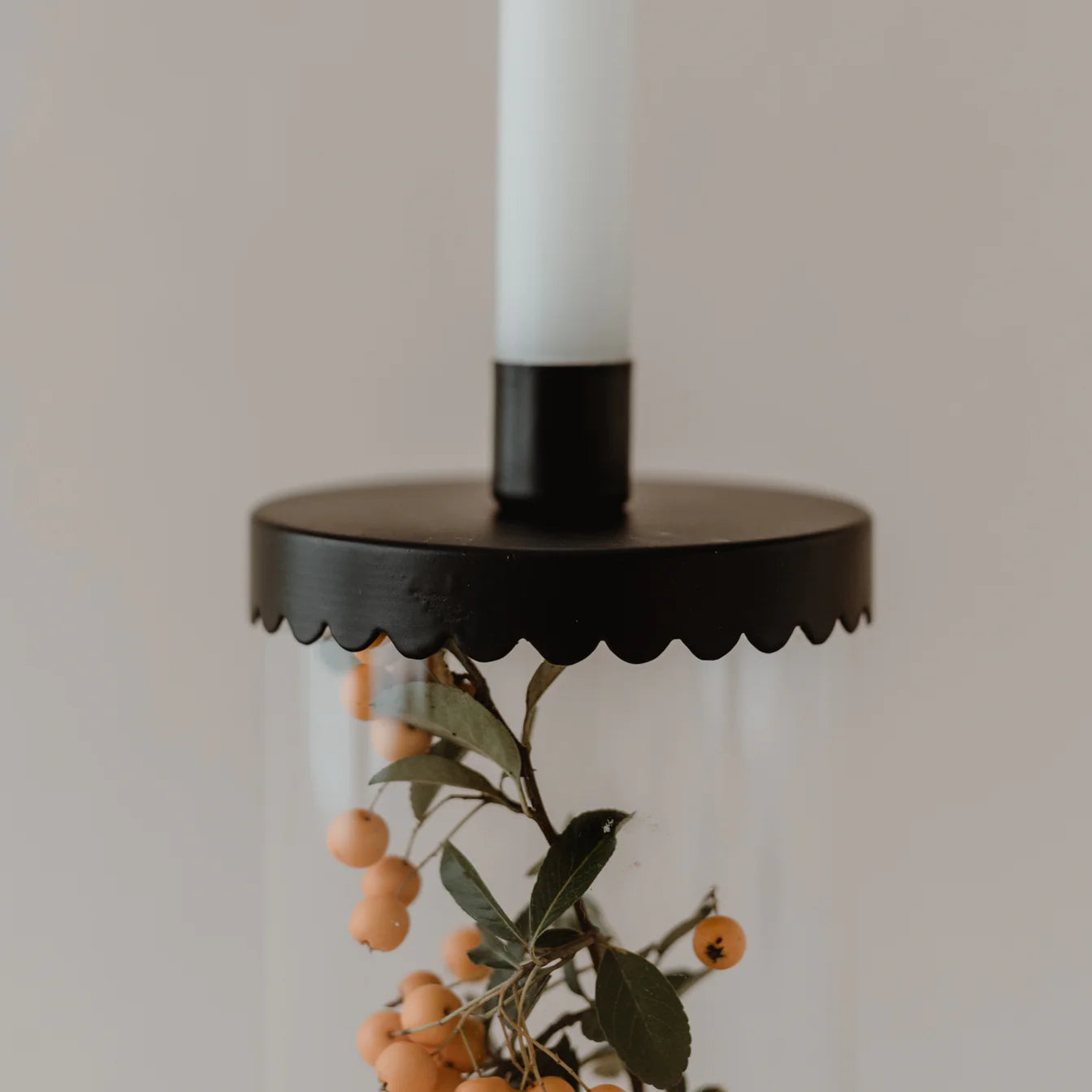 Eulenschnitt Kerzenhalter Deckel für Vorratsglas, Metall schwarz, verschiedene Ausführungen