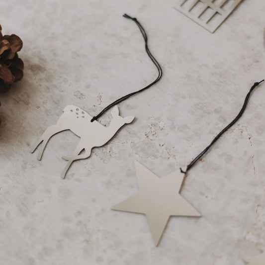 Eulenschnitt Anhänger Mix silber 6 Stk.