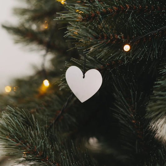 Eulenschnitt Anhänger Set HERZ silber 6 Stück