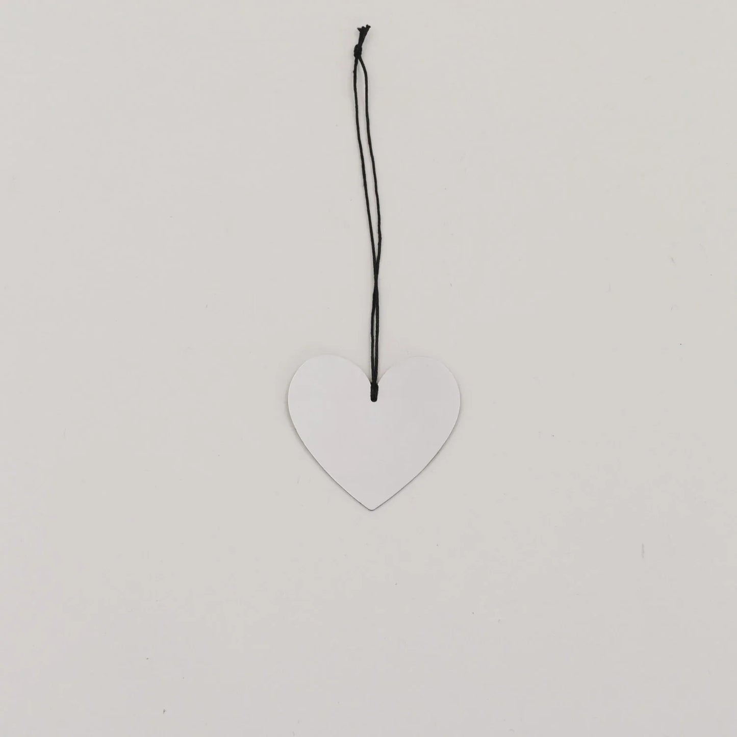 Eulenschnitt Anhänger Set HERZ silber 6 Stück