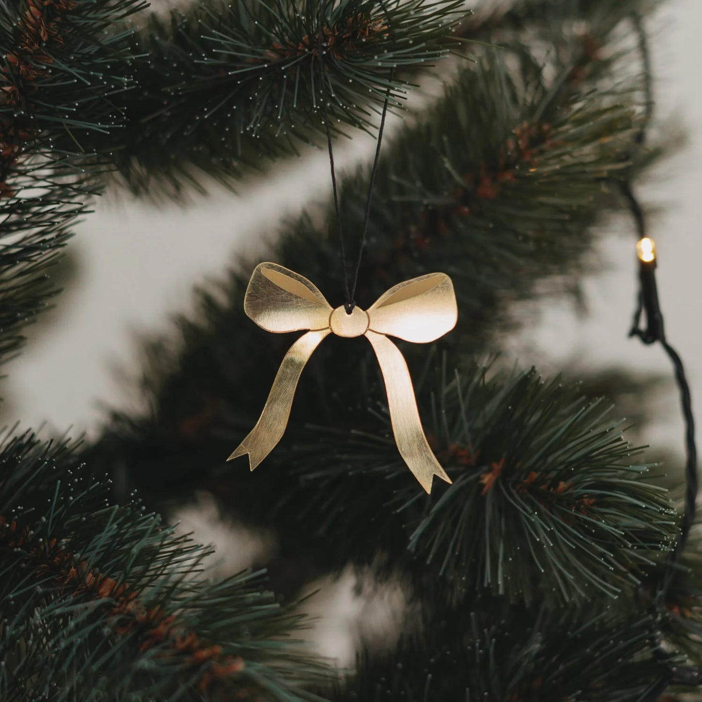 Eulenschnitt Anhänger Set SCHLEIFE gold 6 Stück