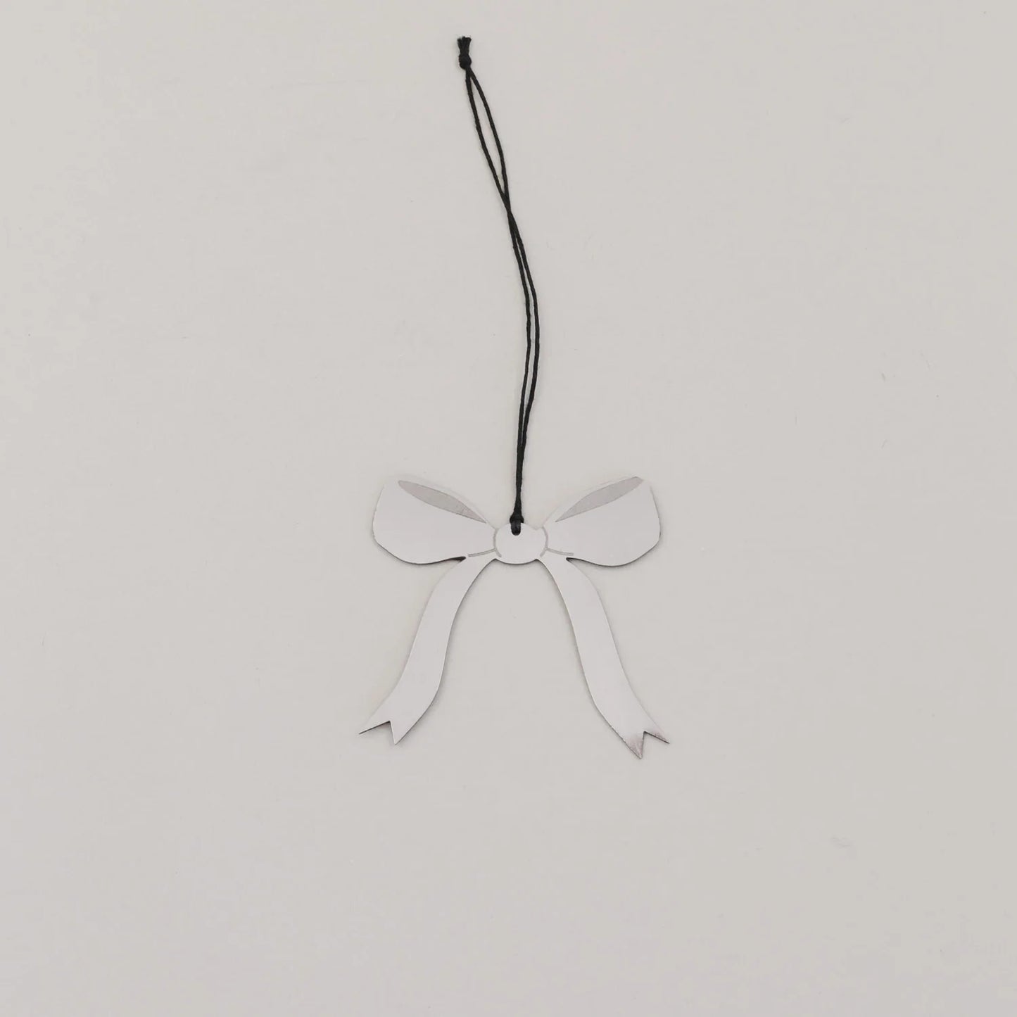 Eulenschnitt Anhänger Set SCHLEIFE silber 6 Stück