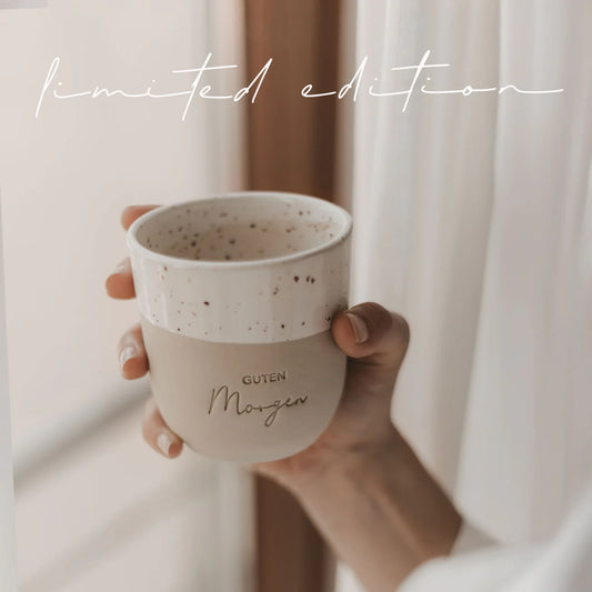 Eulenschnitt Becher limited Edition GUTEN MORGEN
