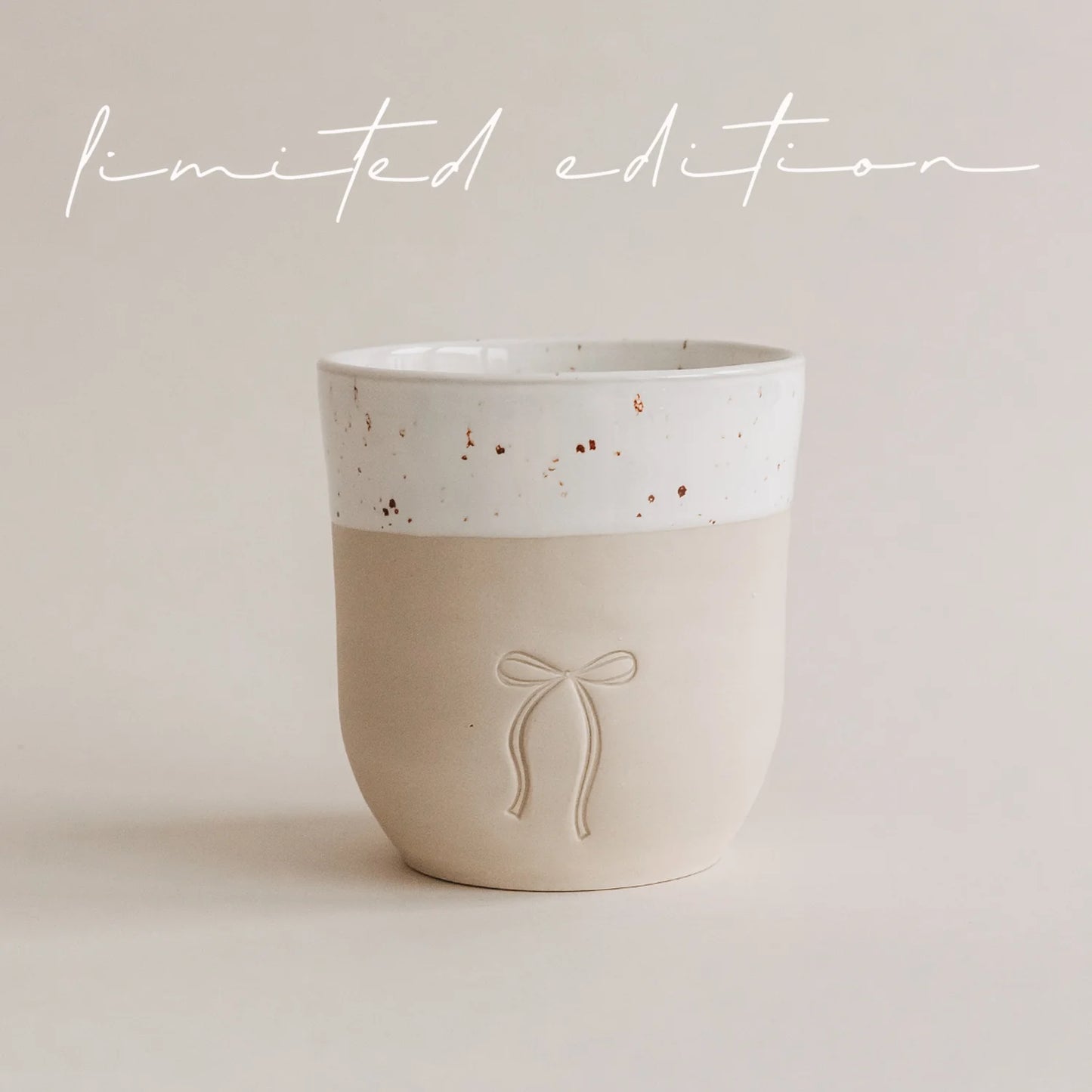 Eulenschnitt limitierter Becher SCHLEIFE