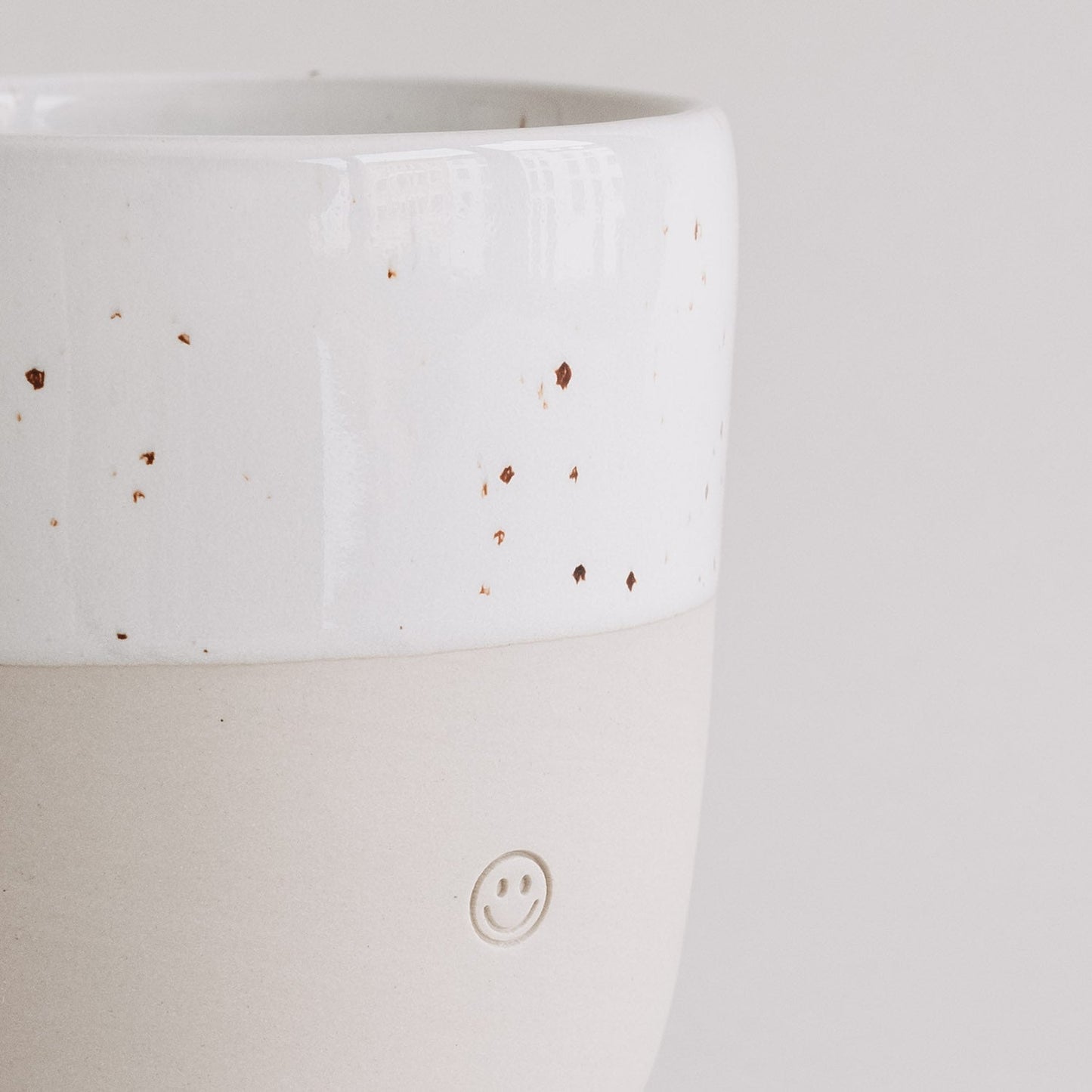 Eulenschnitt Becher SMILEY