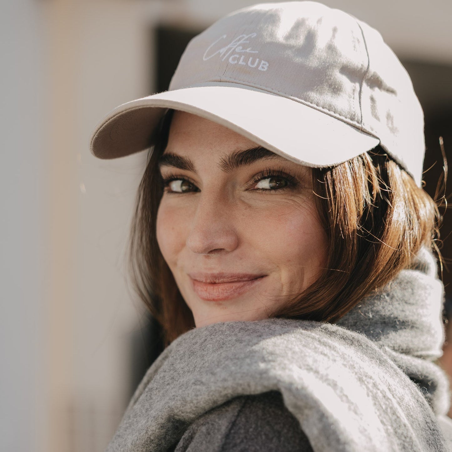 Eulenschnitt Cap COFFEE CLUB taupe