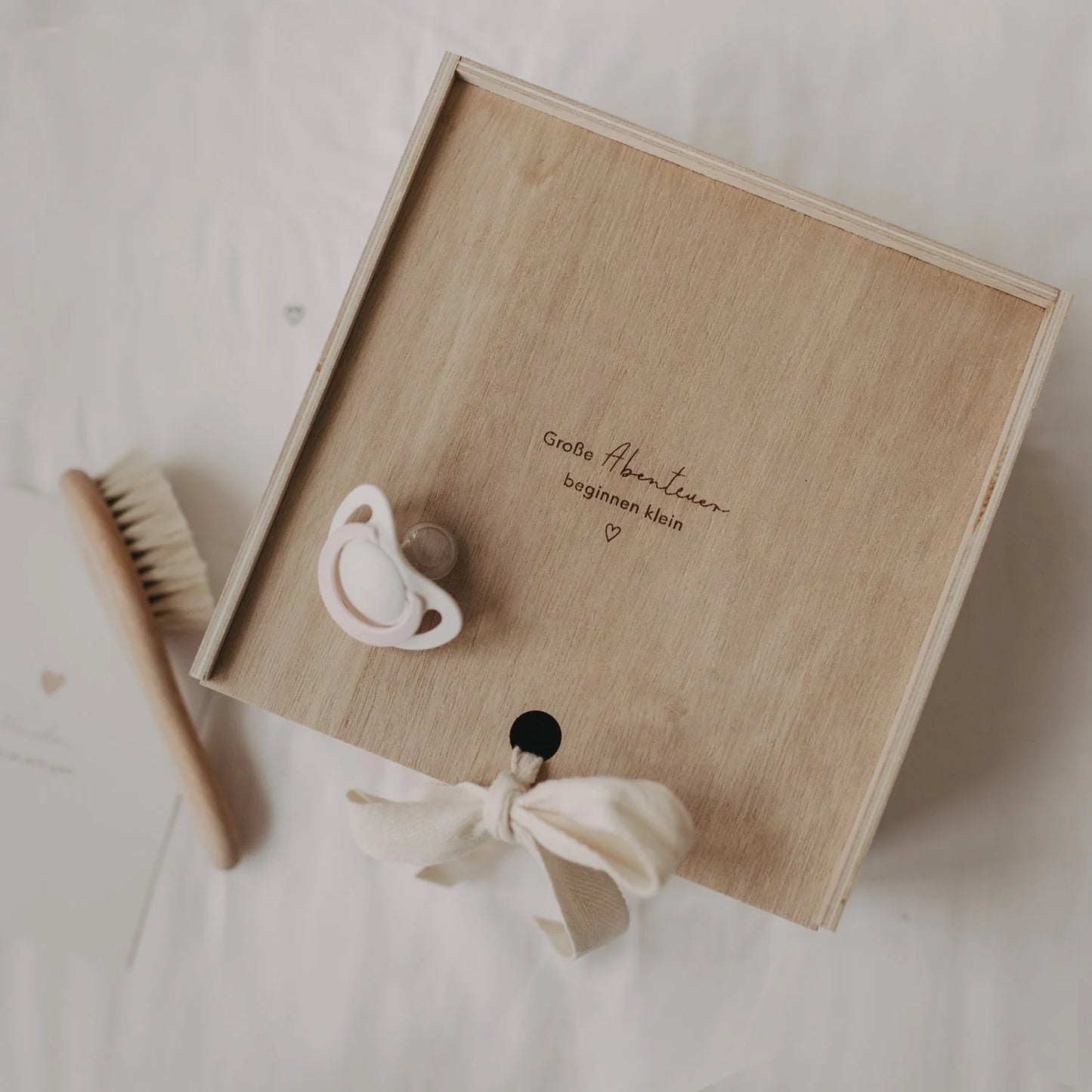 Eulenschnitt Erinnerungsbox Geschenkbox ABENTEUER Holz