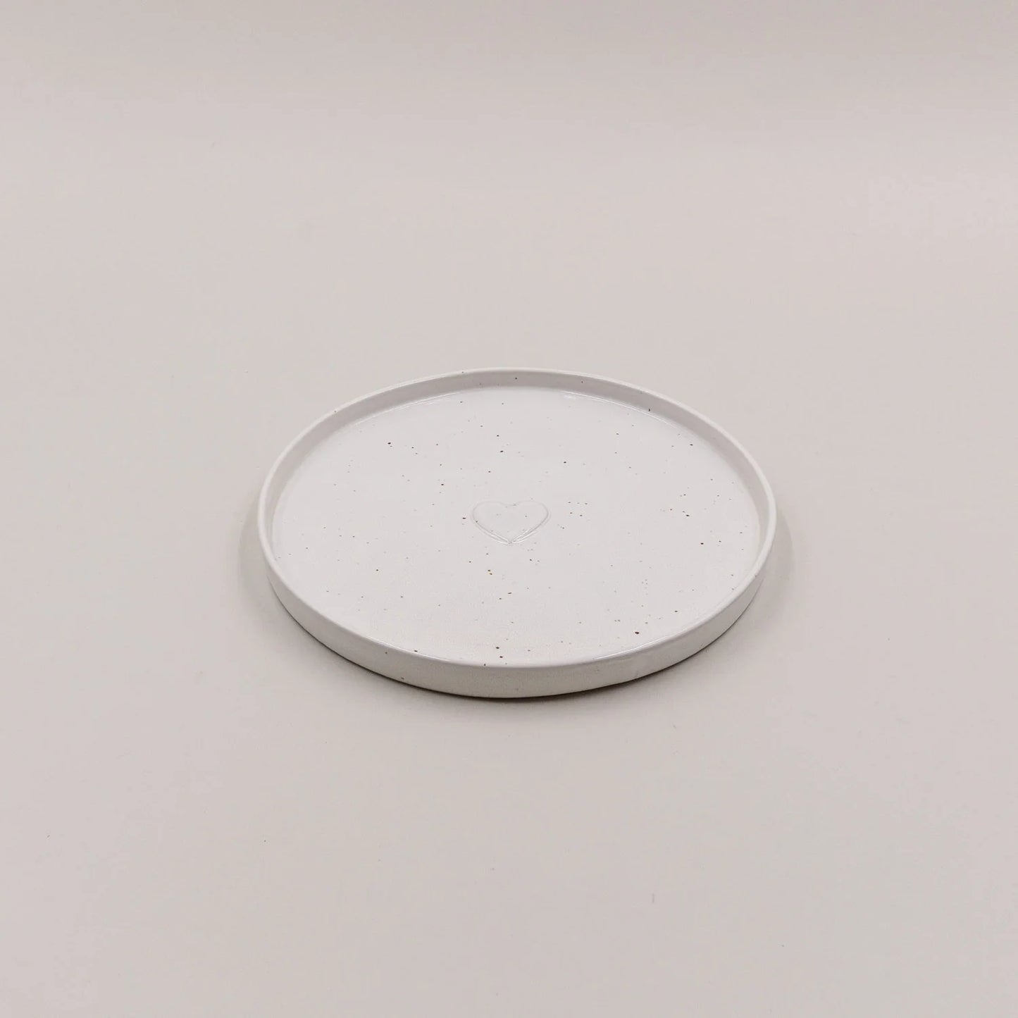 Eulenschnitt Teller / Tablett HERZ Calma 21 cm