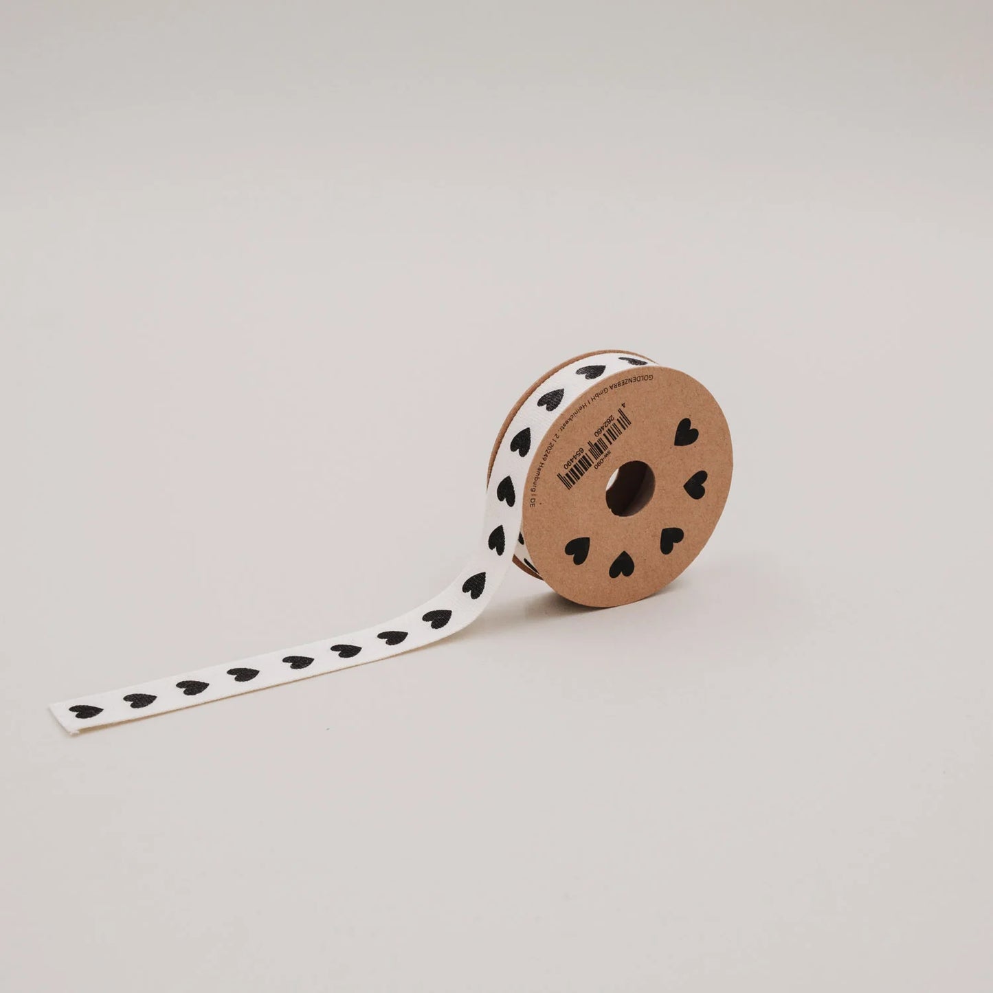 Eulenschnitt Geschenkband HERZEN 5 m