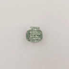 Eulenschnitt Haarklammer klein HERZ Jade grün