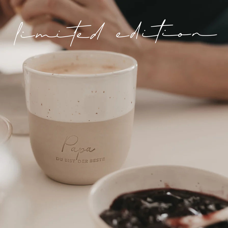 Eulenschnitt Becher Limited Edition Papa, du bist der Beste