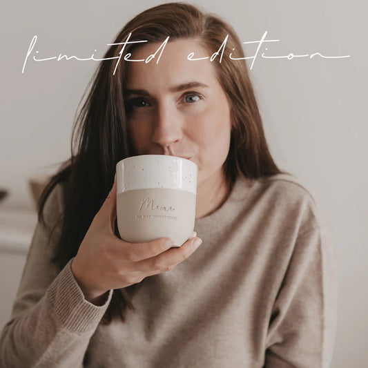 Eulenschnitt Becher limited Edition MAMA, DU BIST WUNDERVOLL